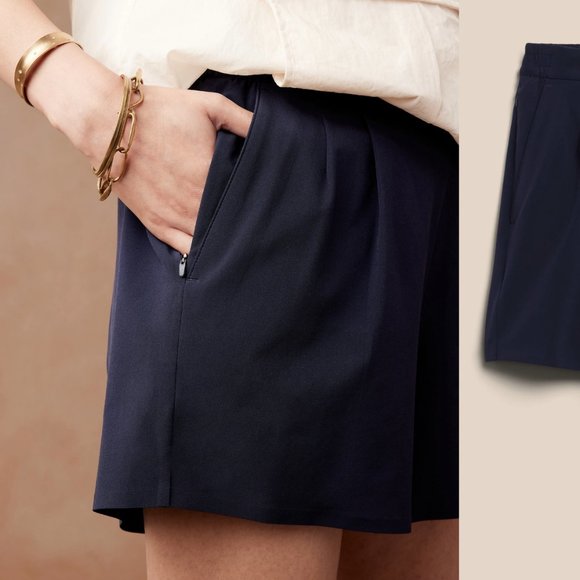 Banana Republic Pants - Banana Republic Shorts (Navy)